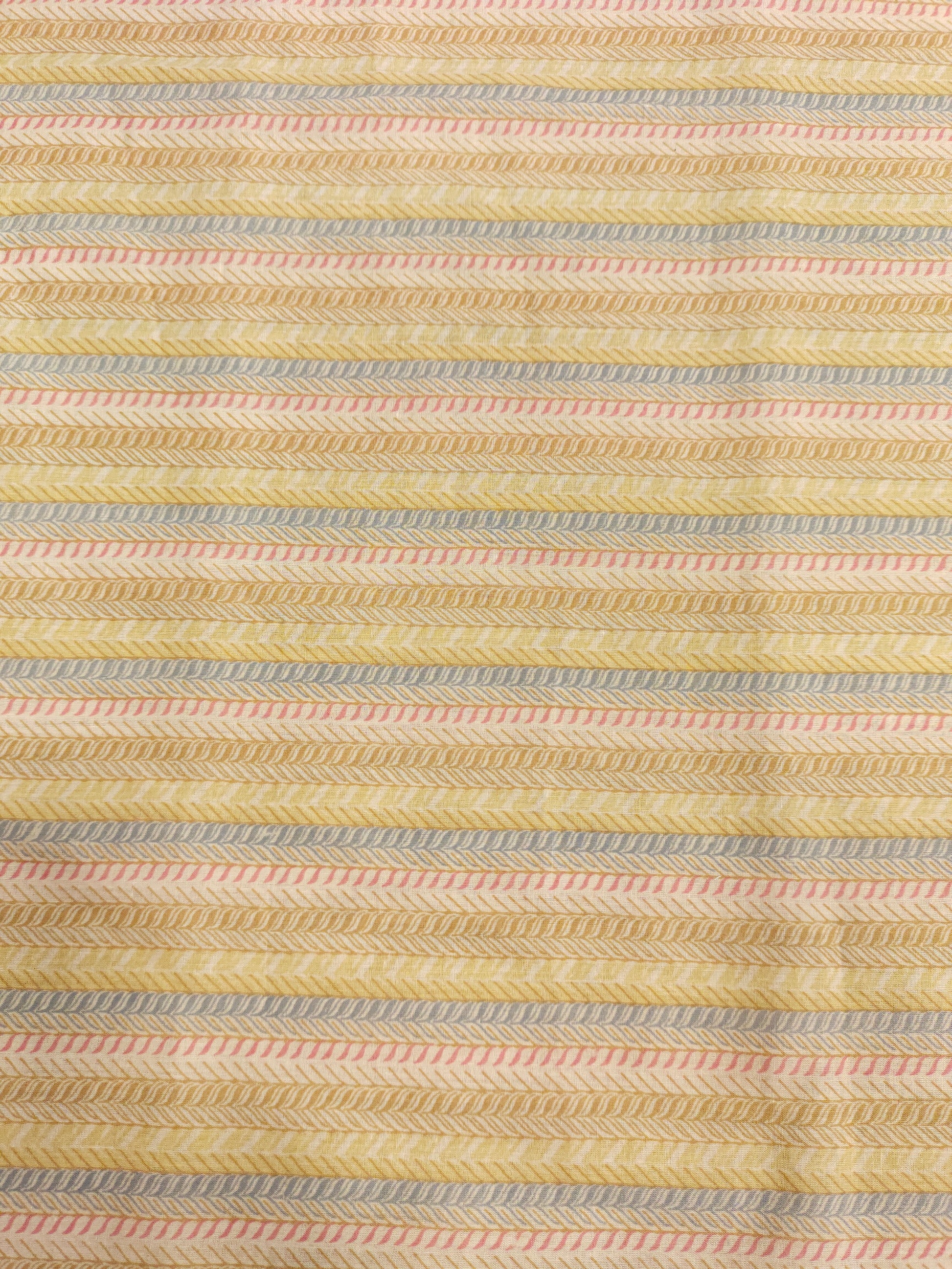 Stripes malai cotton fabric