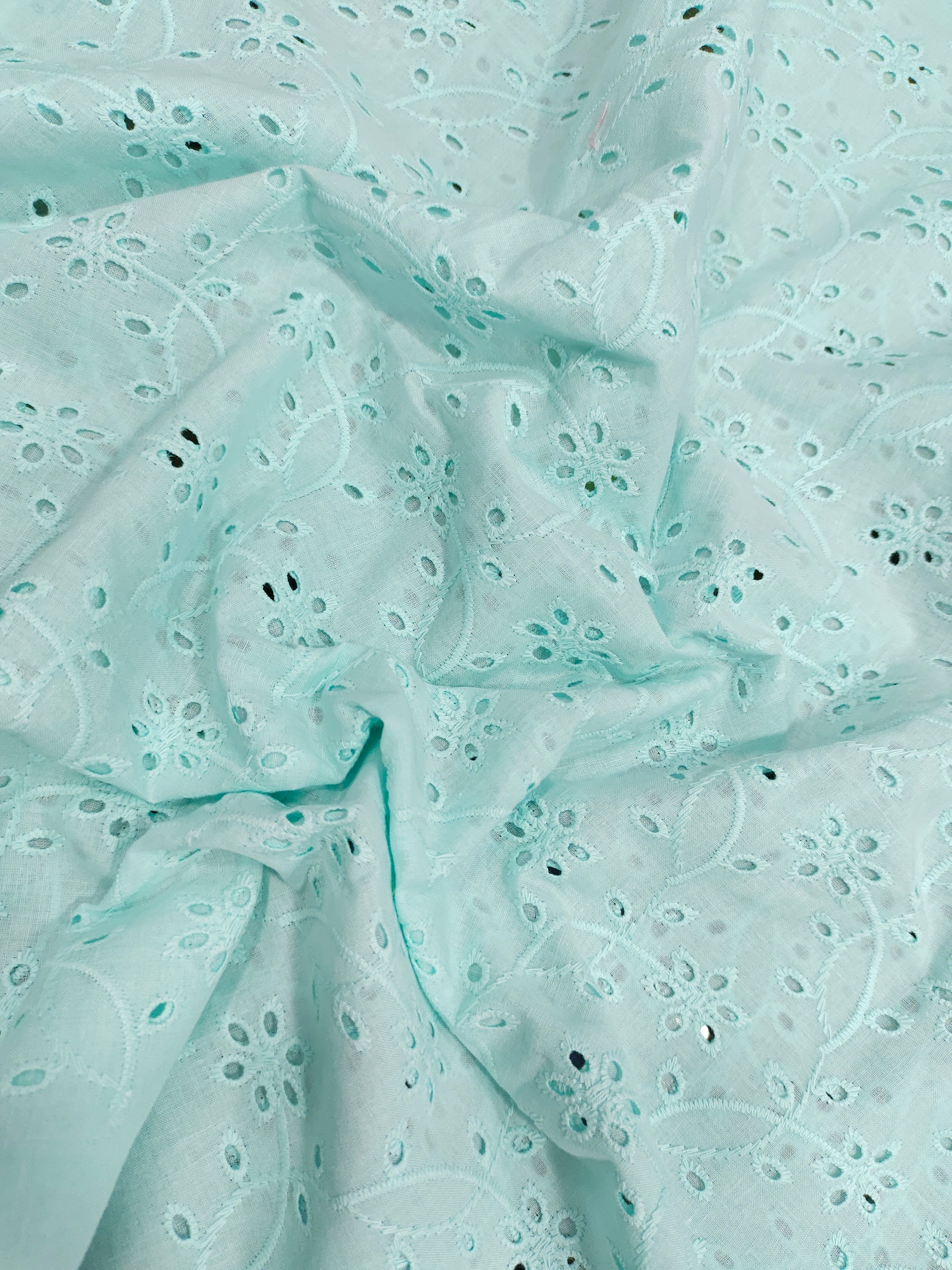 cotton embroidery fabric