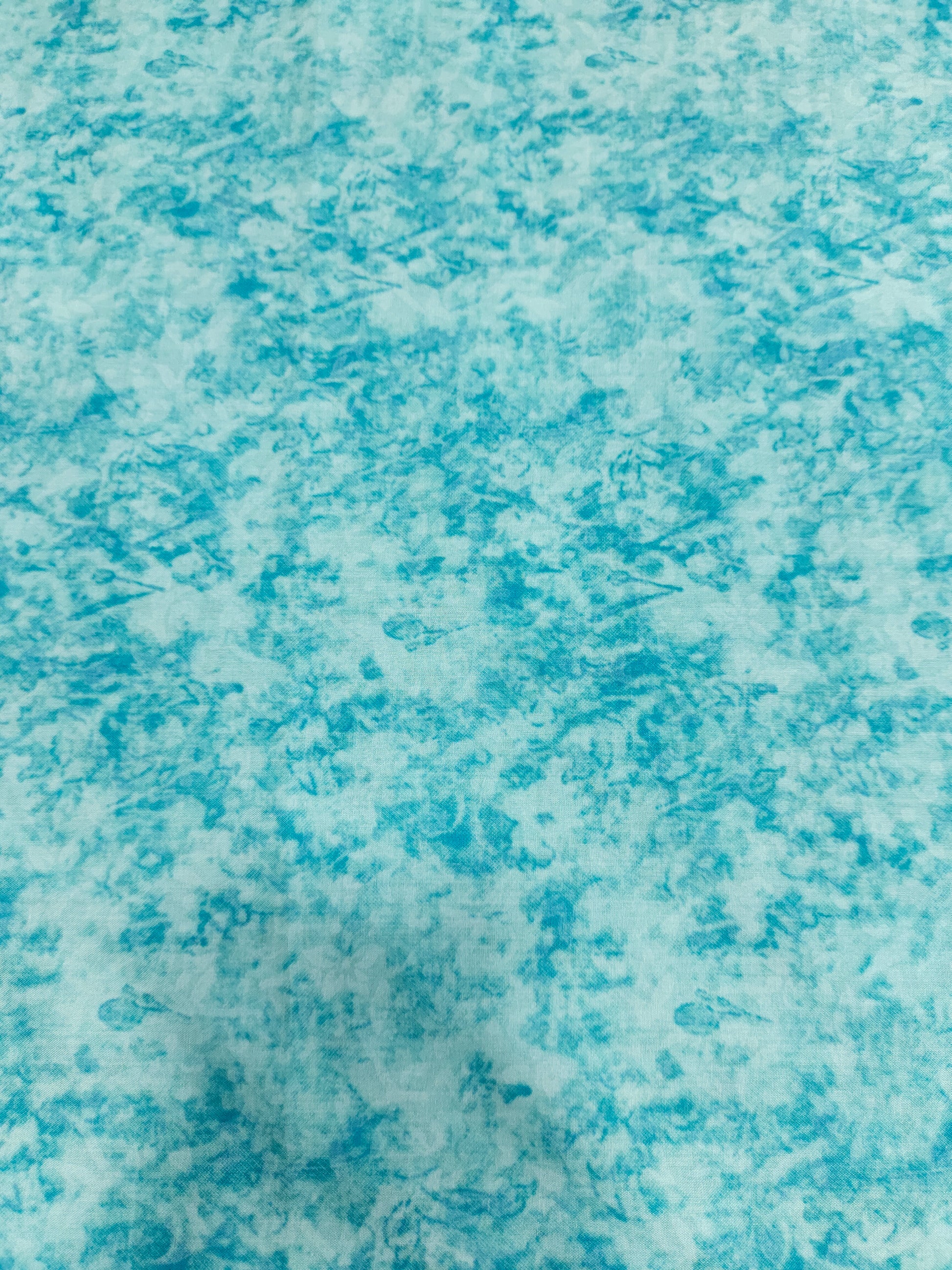 blue Polyviscose brasso