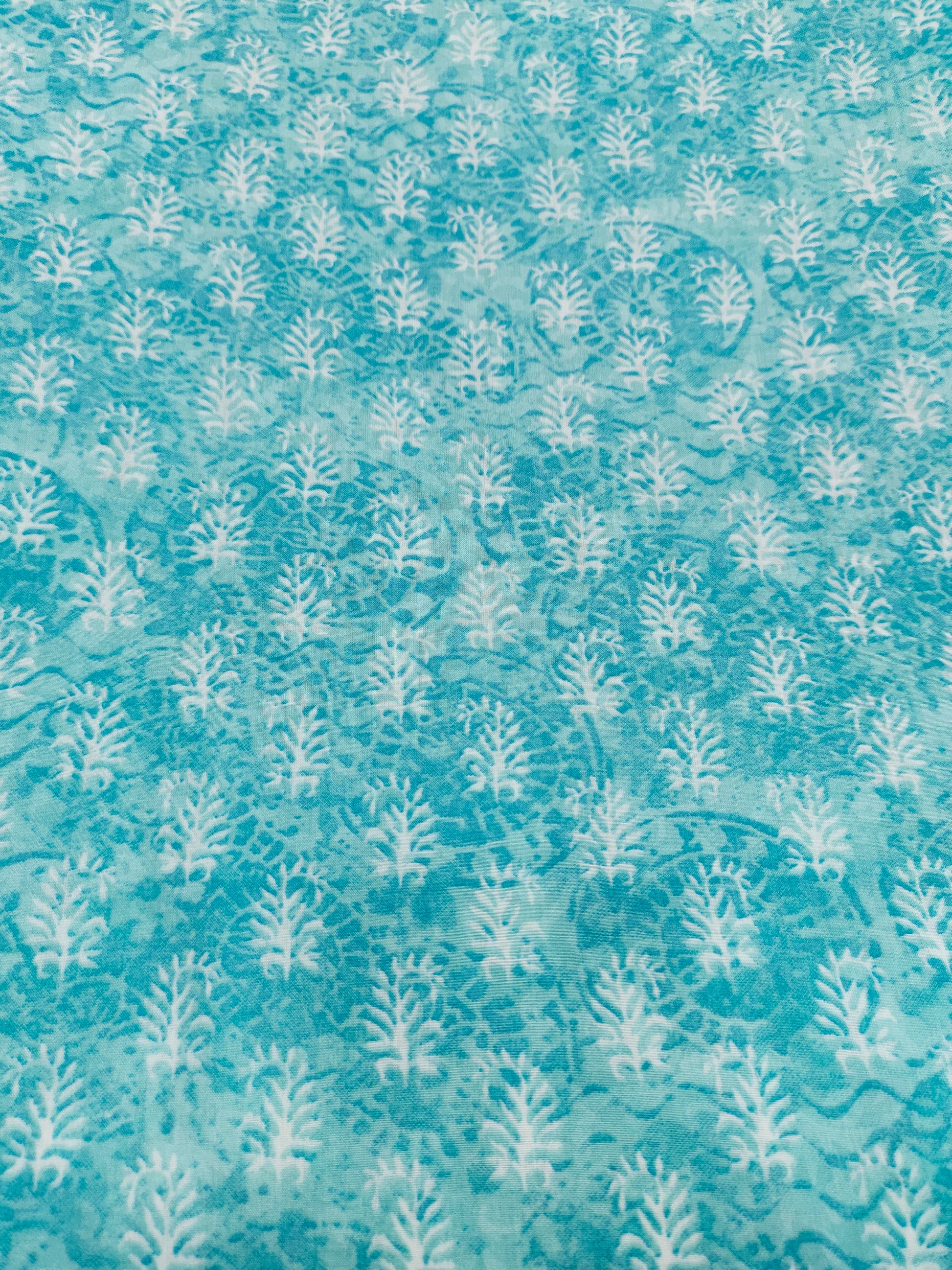 blue Polyviscose brasso