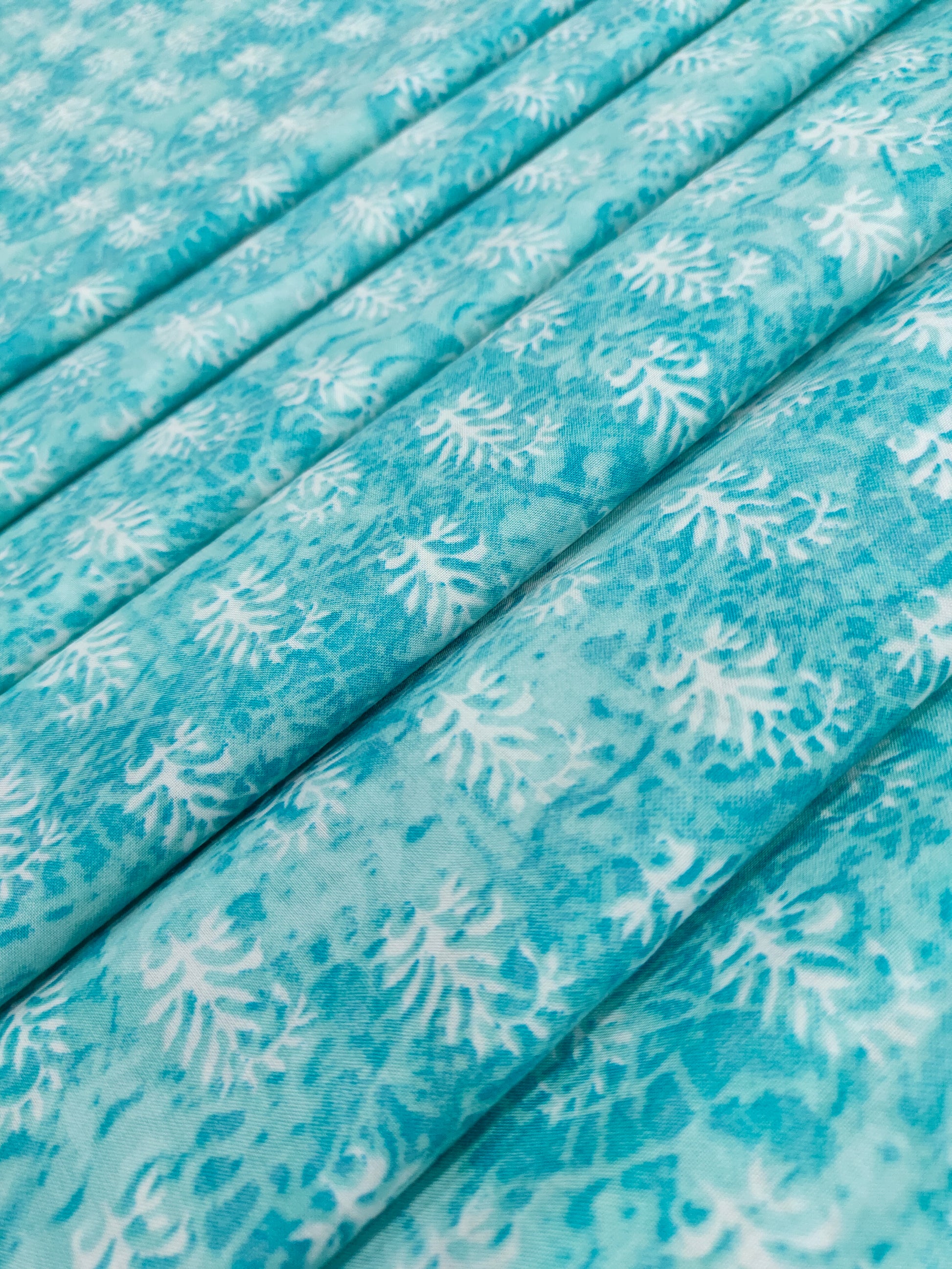 blue Polyviscose brasso