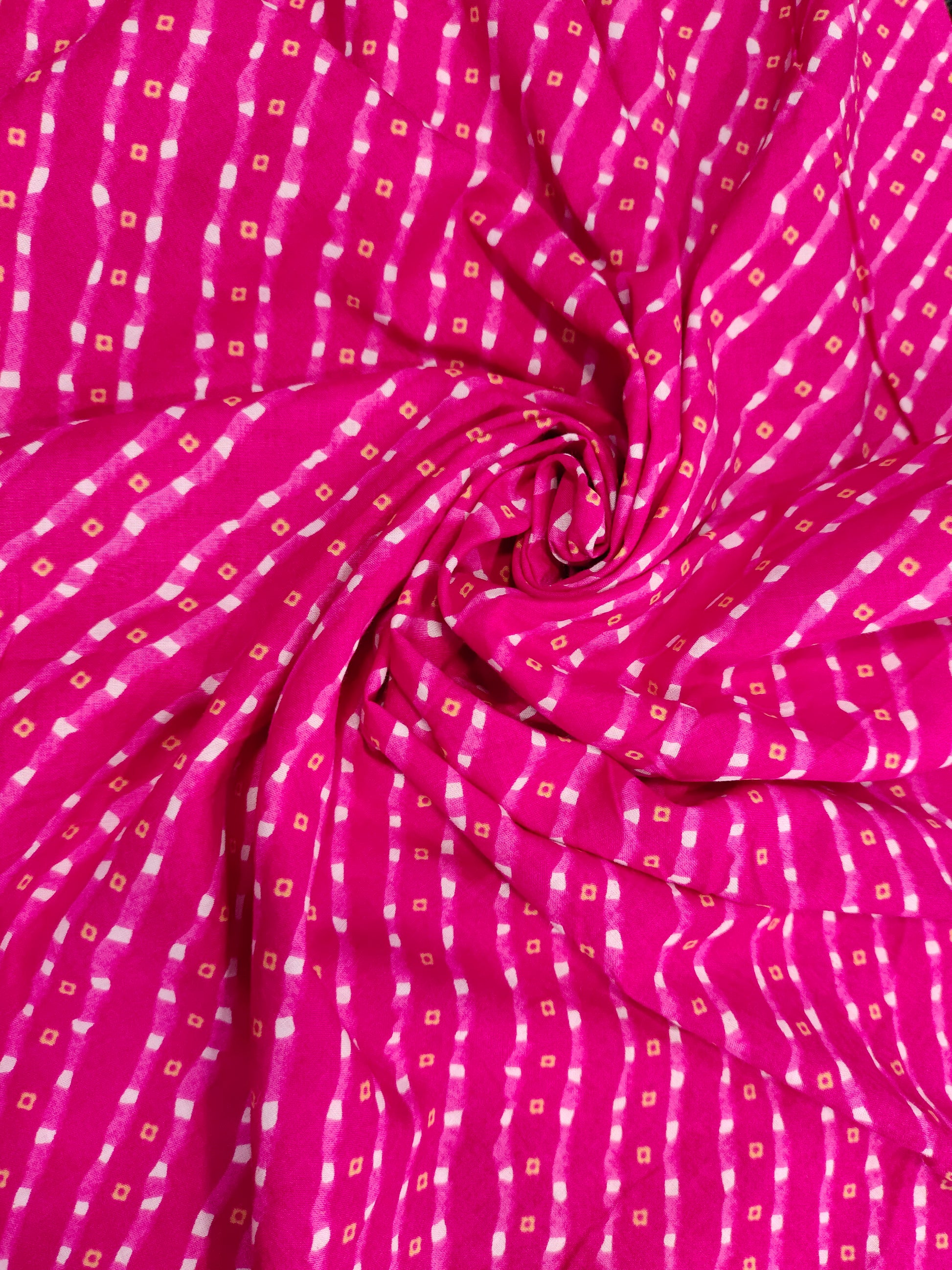 Rani cotton screen print fabric