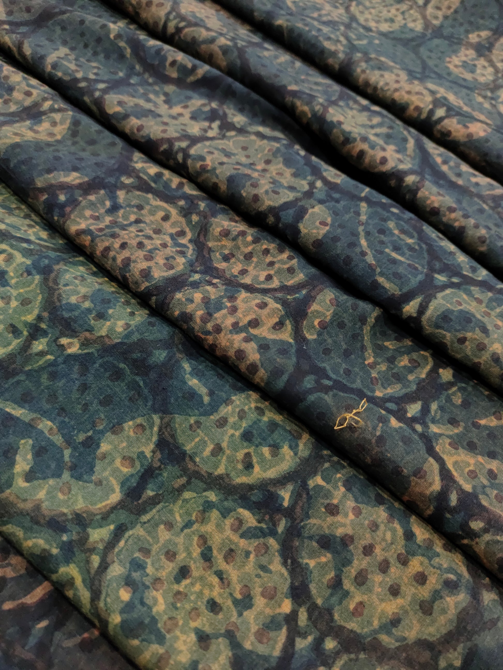 Indigo daboo with 3 color print