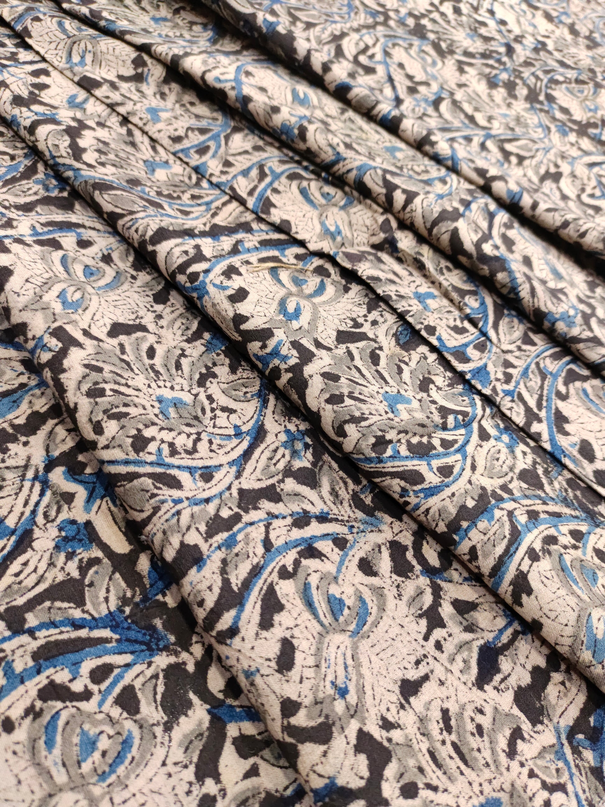 Jaipur cotton black kalamkari