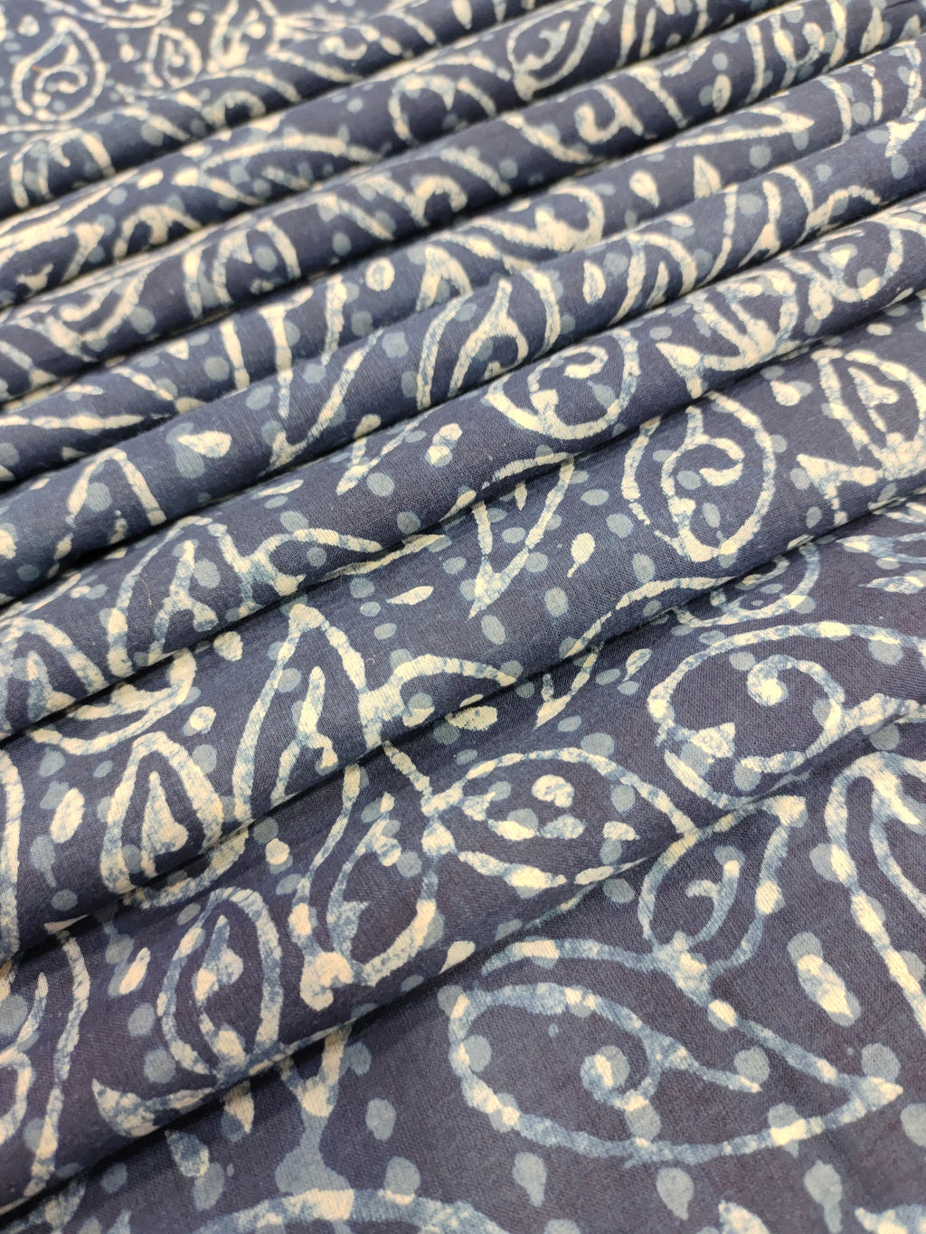 Indigo with Kairi print