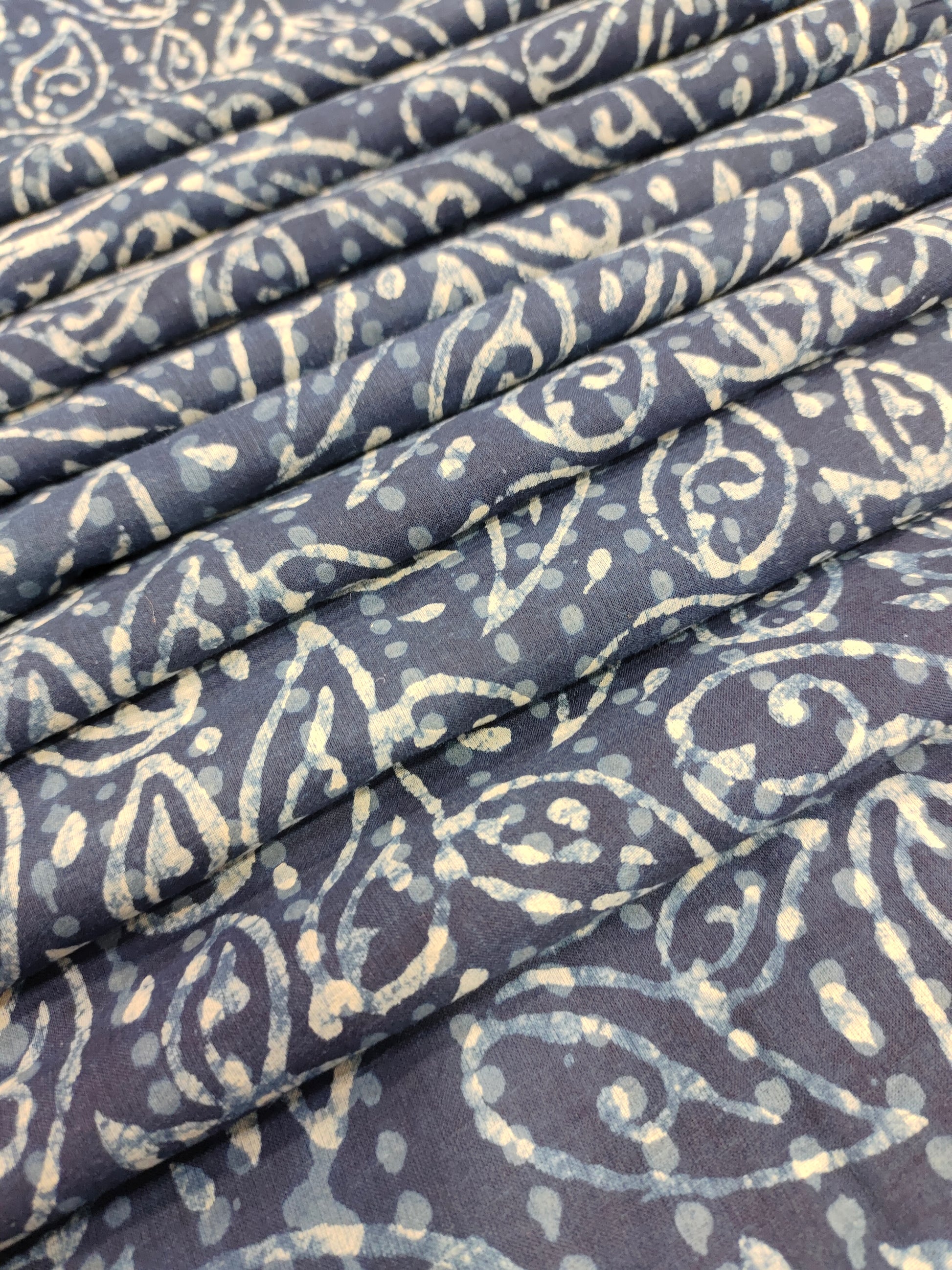 Indigo with Kairi print