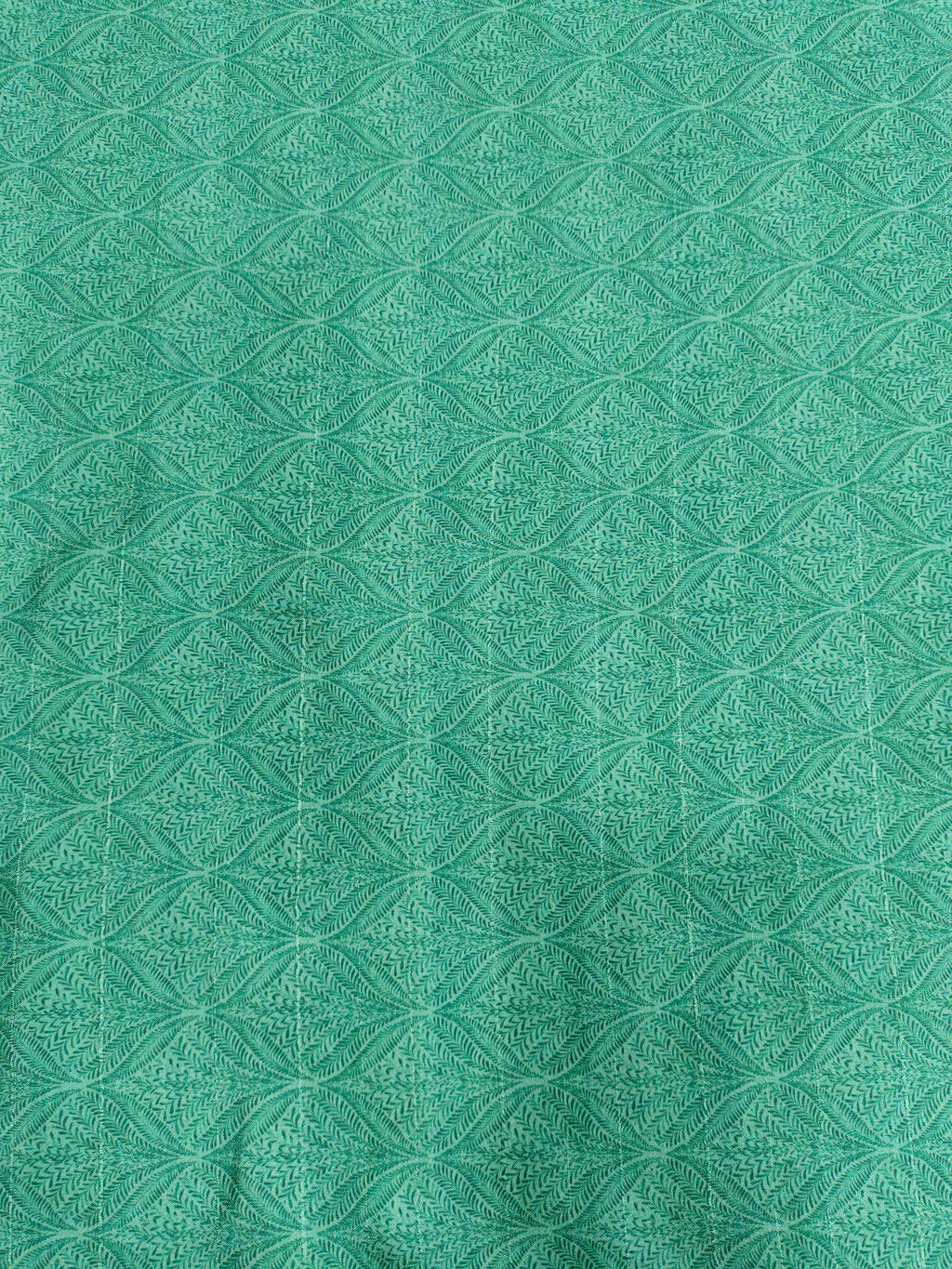 Green mysore silk fabric