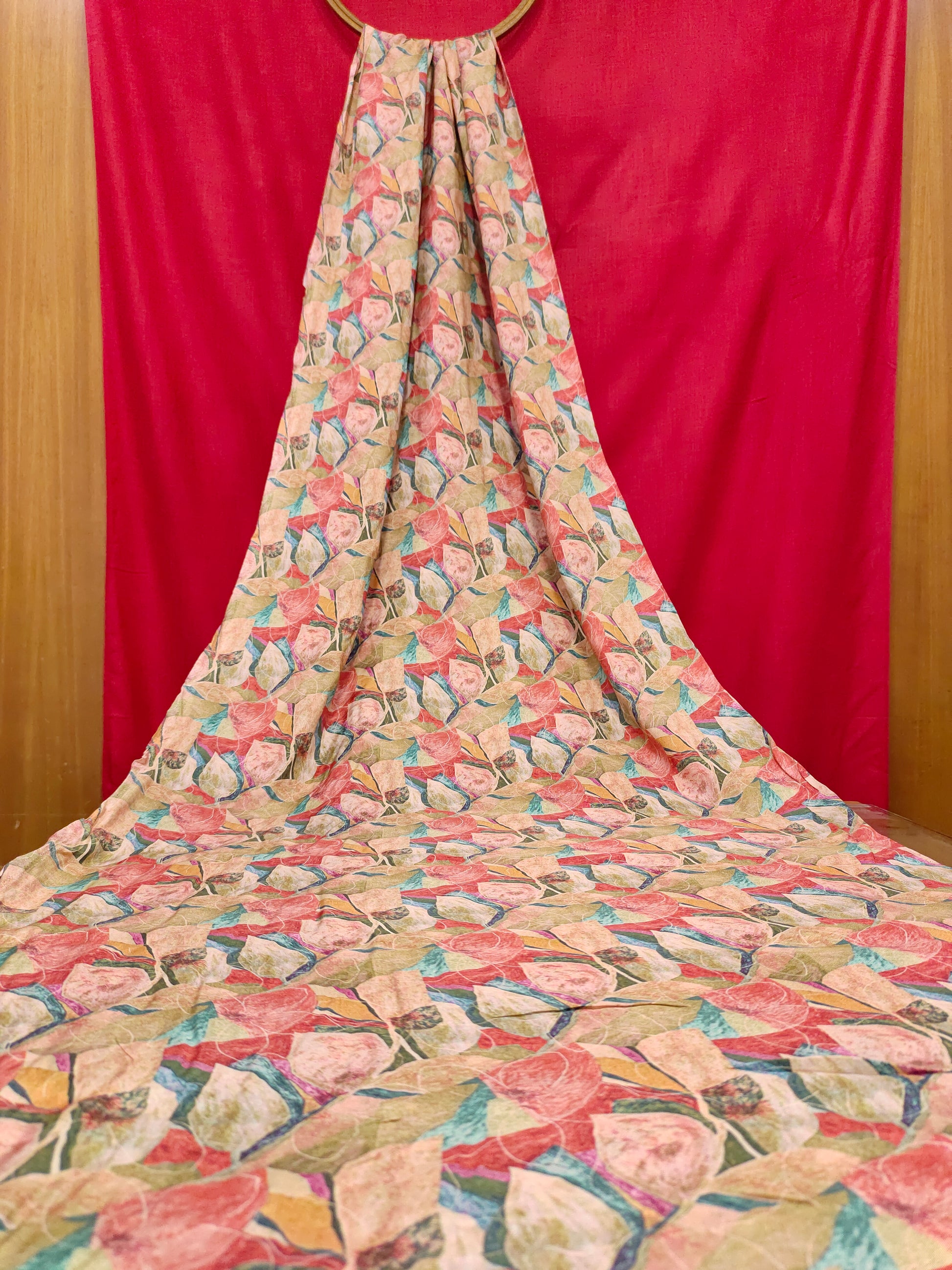 Mulbeery silk with digital print
