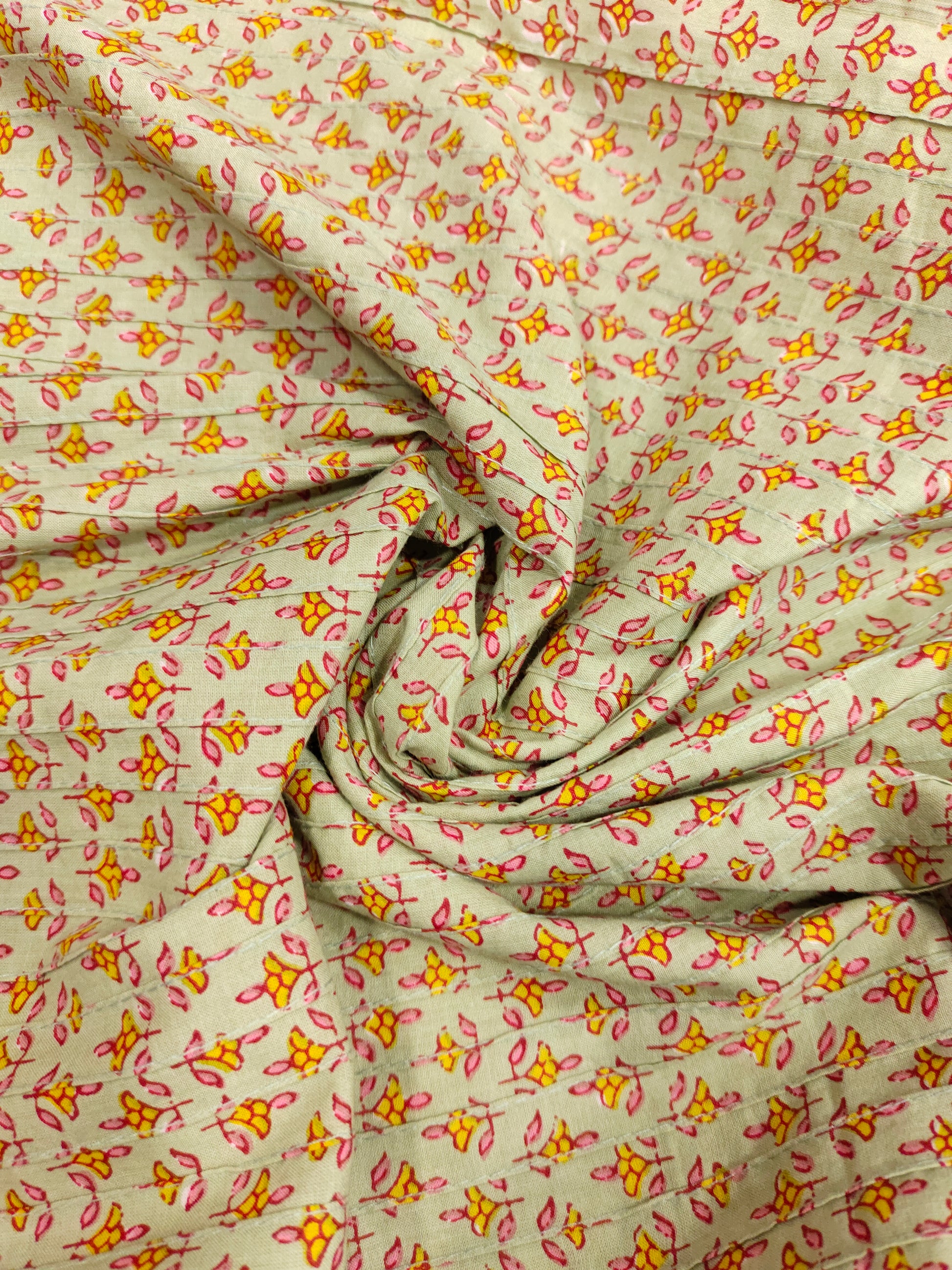 pintucks cotton fabric