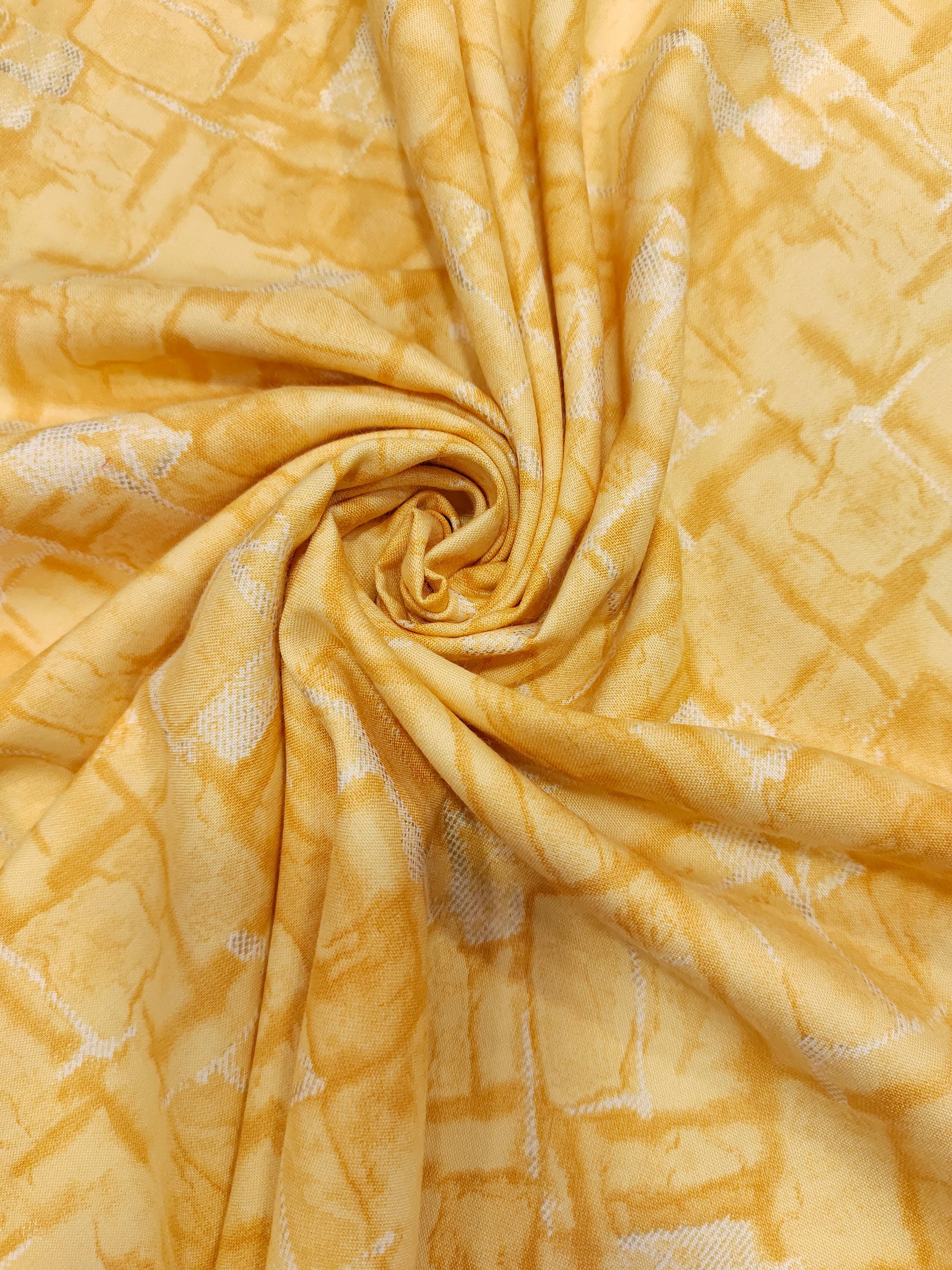 Rayon with digital print with foile finish