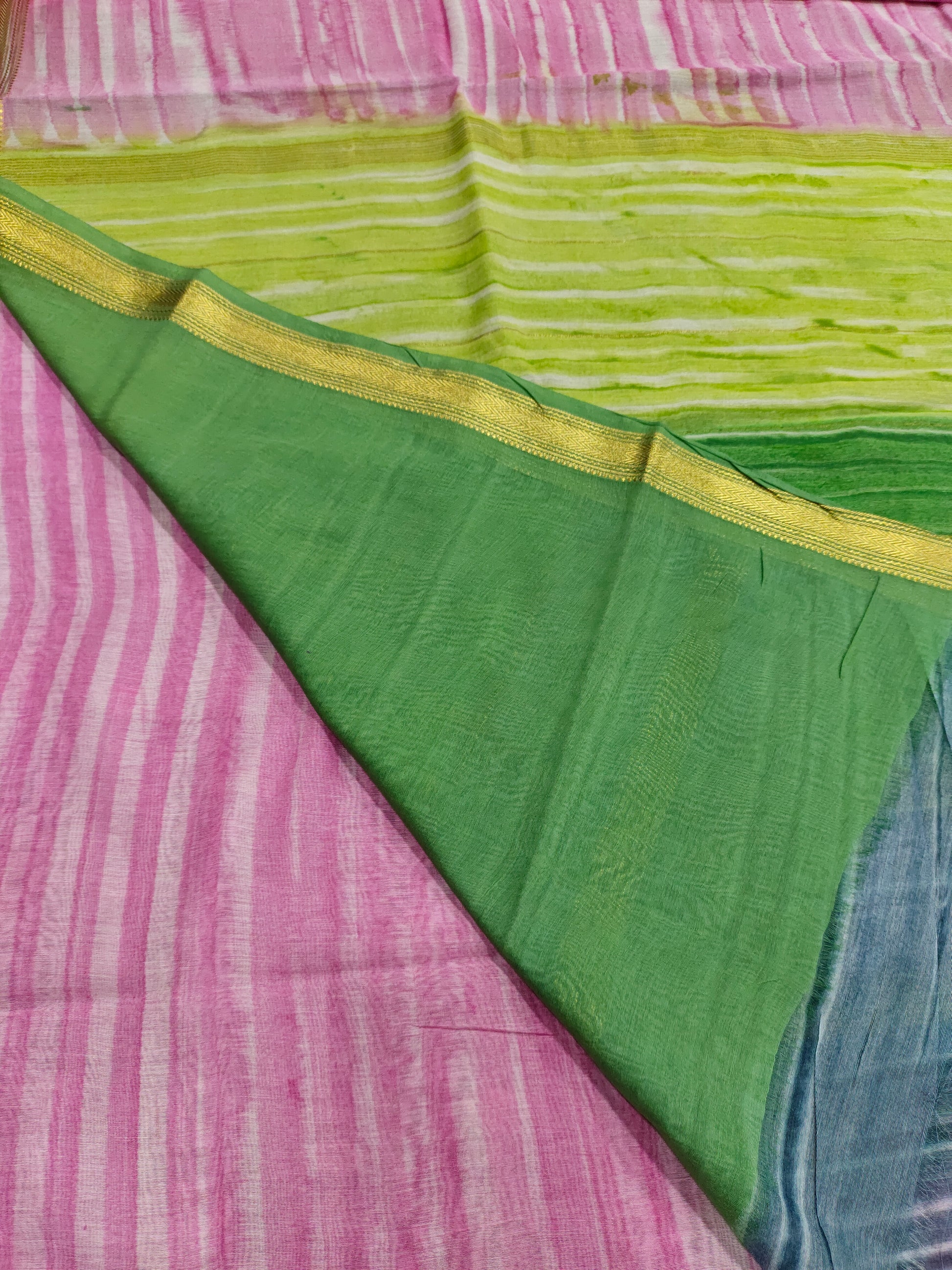 Semi maheshwari silk saree