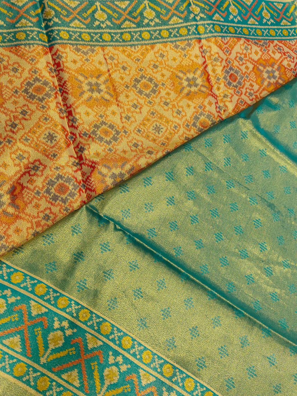 Tissue patola saree