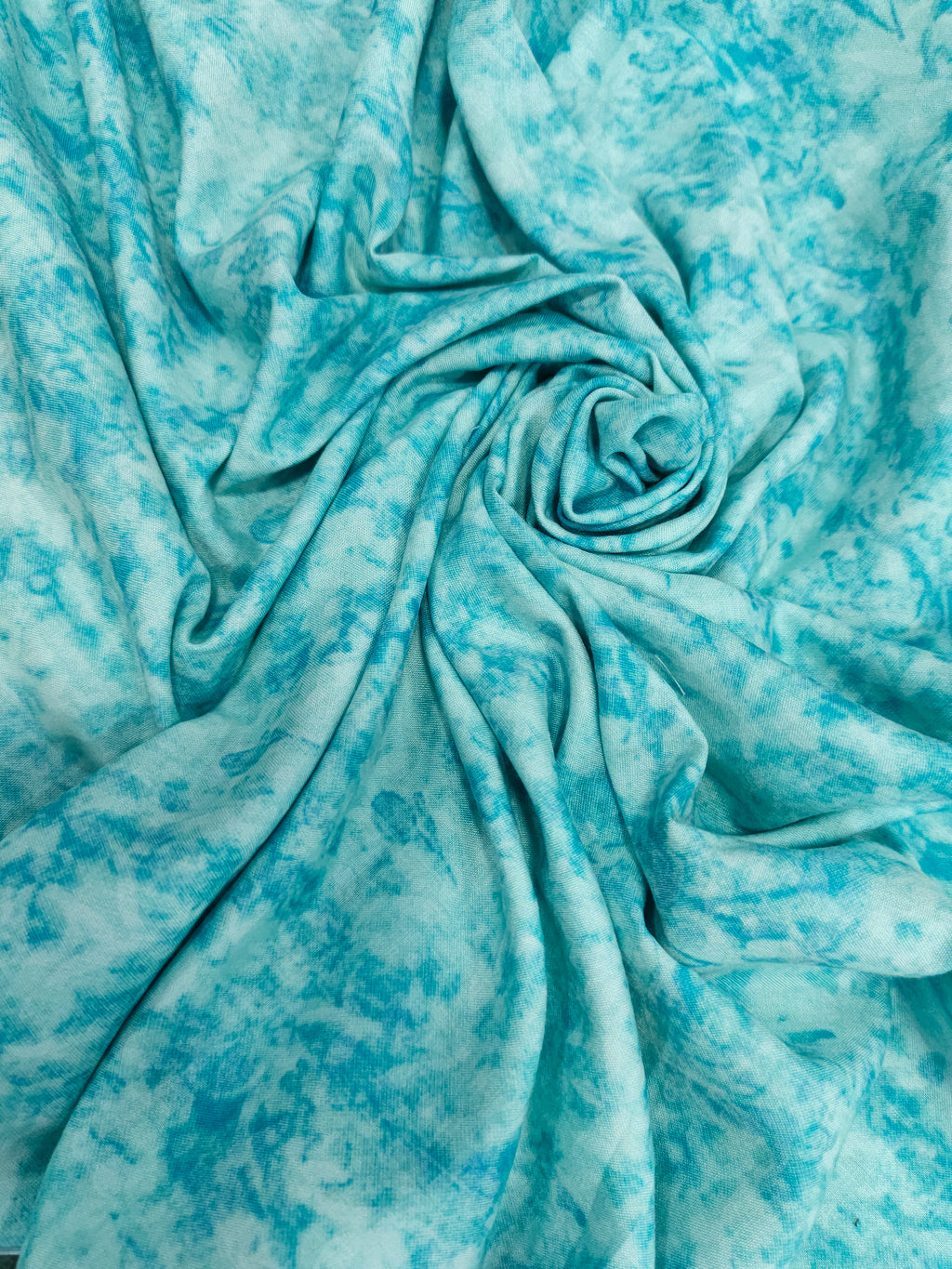 blue Polyviscose brasso
