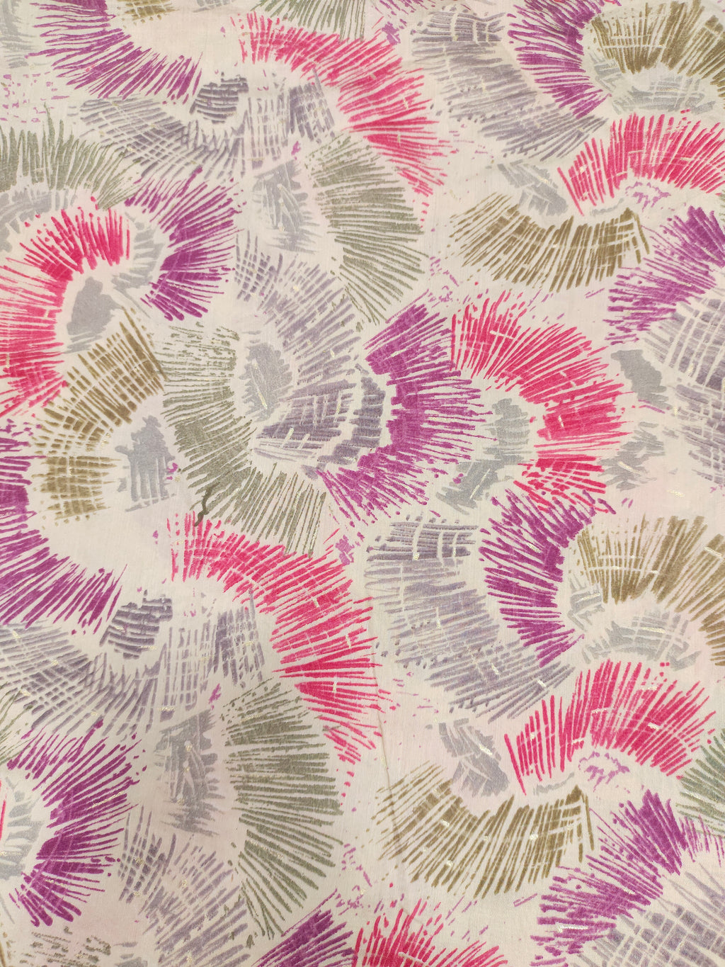 Modal chanderi Anya foile print