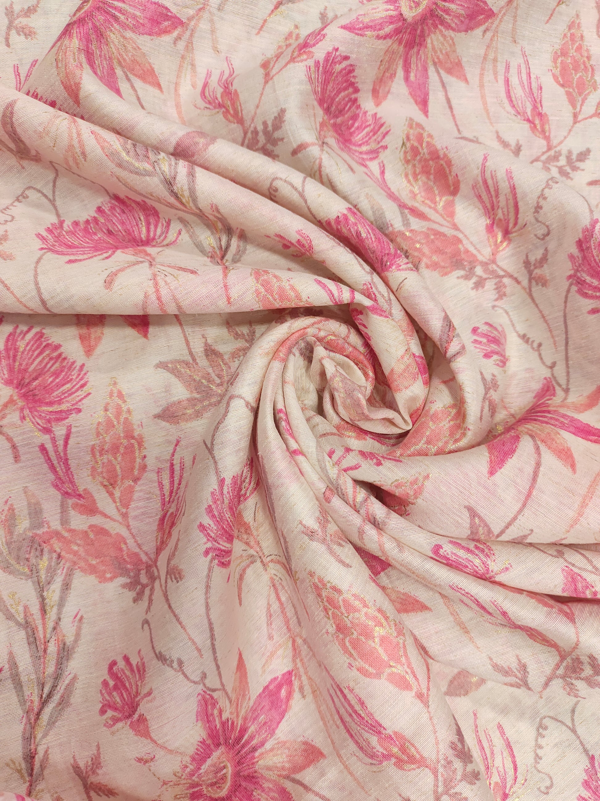 Tomato Excel cotton linen print