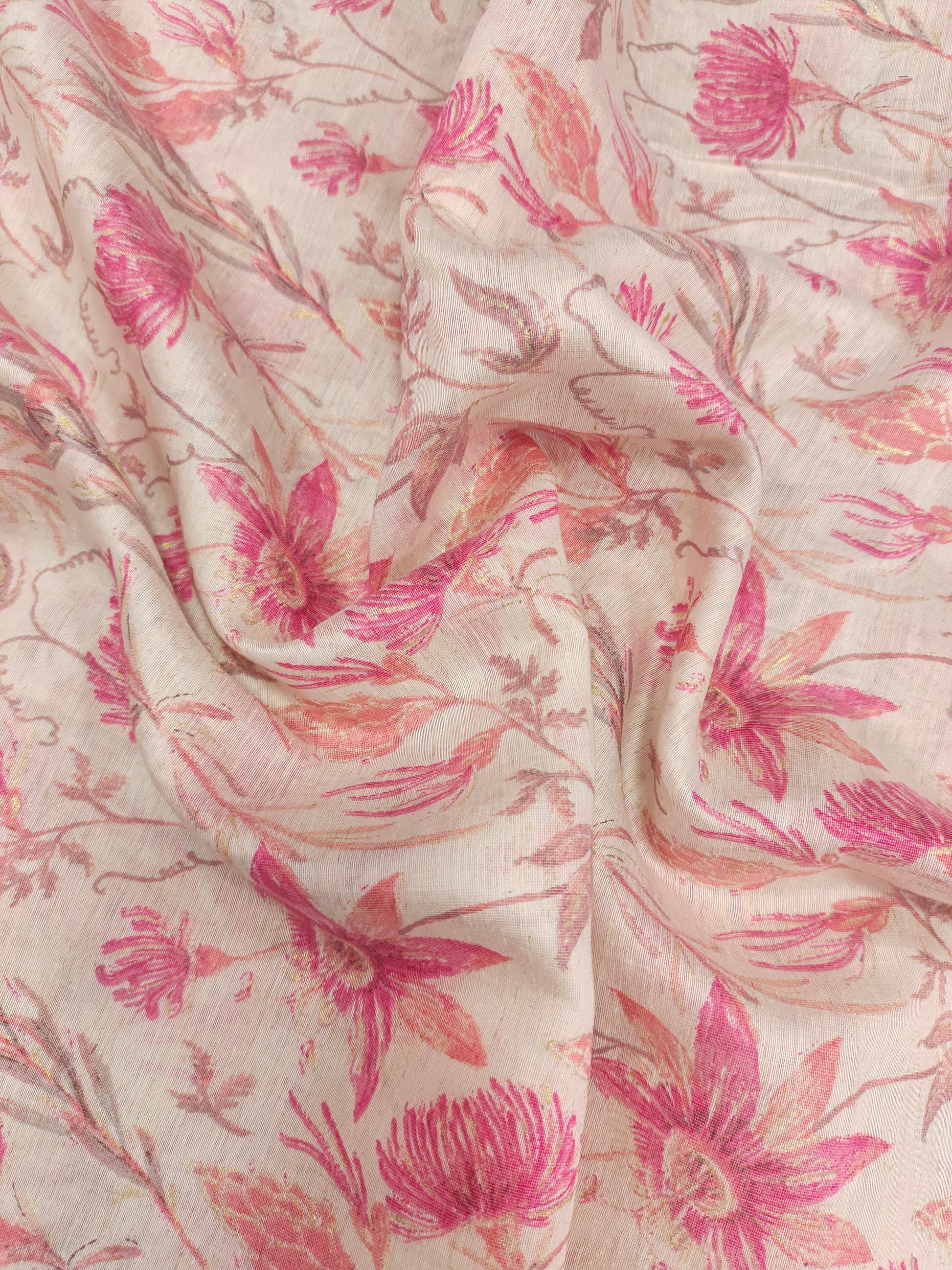 Tomato Excel cotton linen print