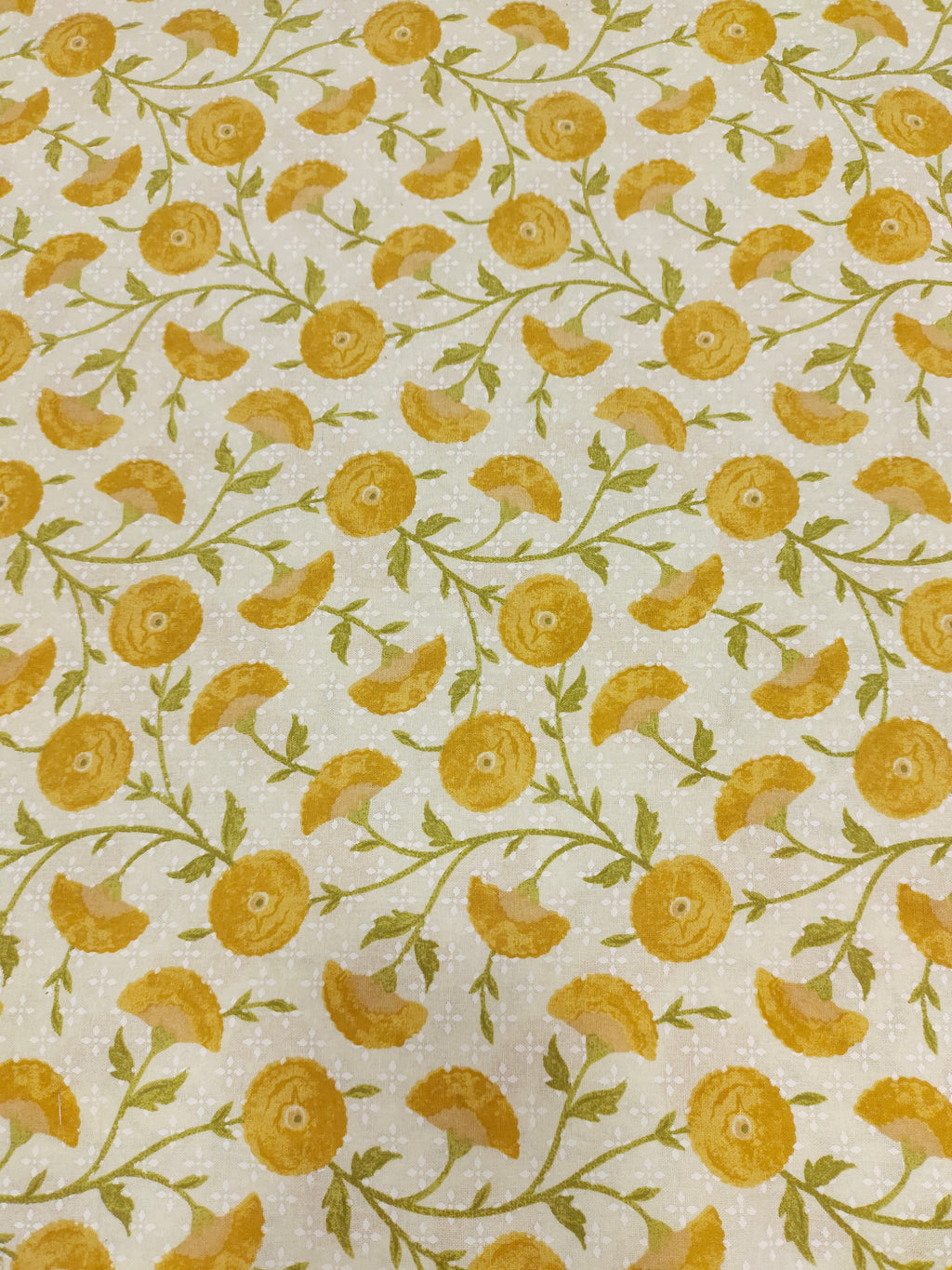 Yellow flex meera floral print