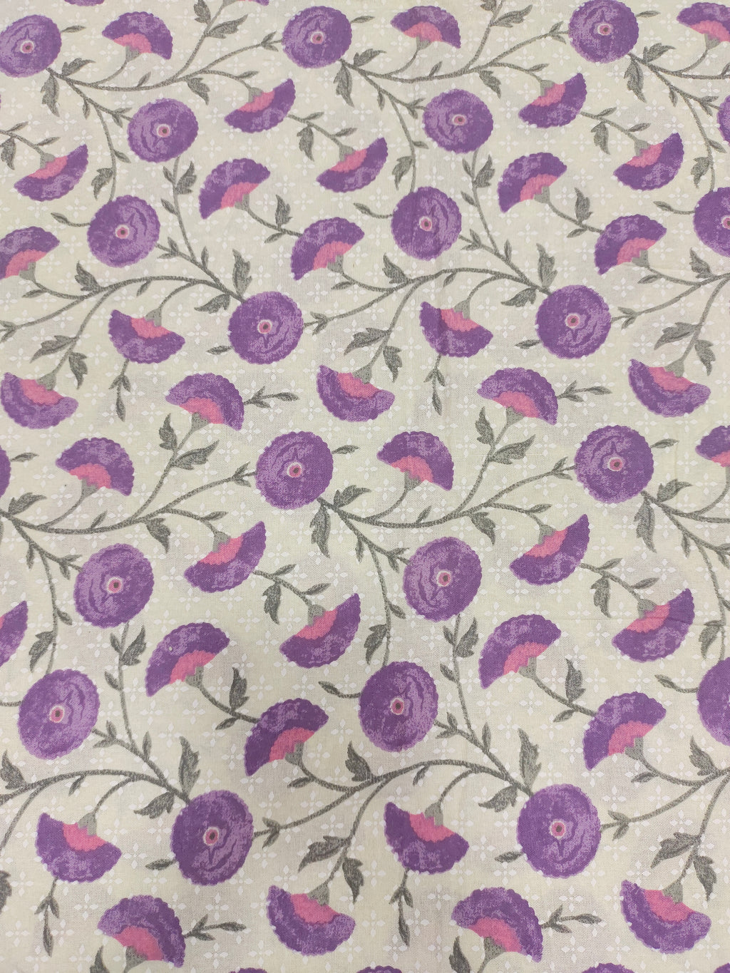Purple flex meera floral print