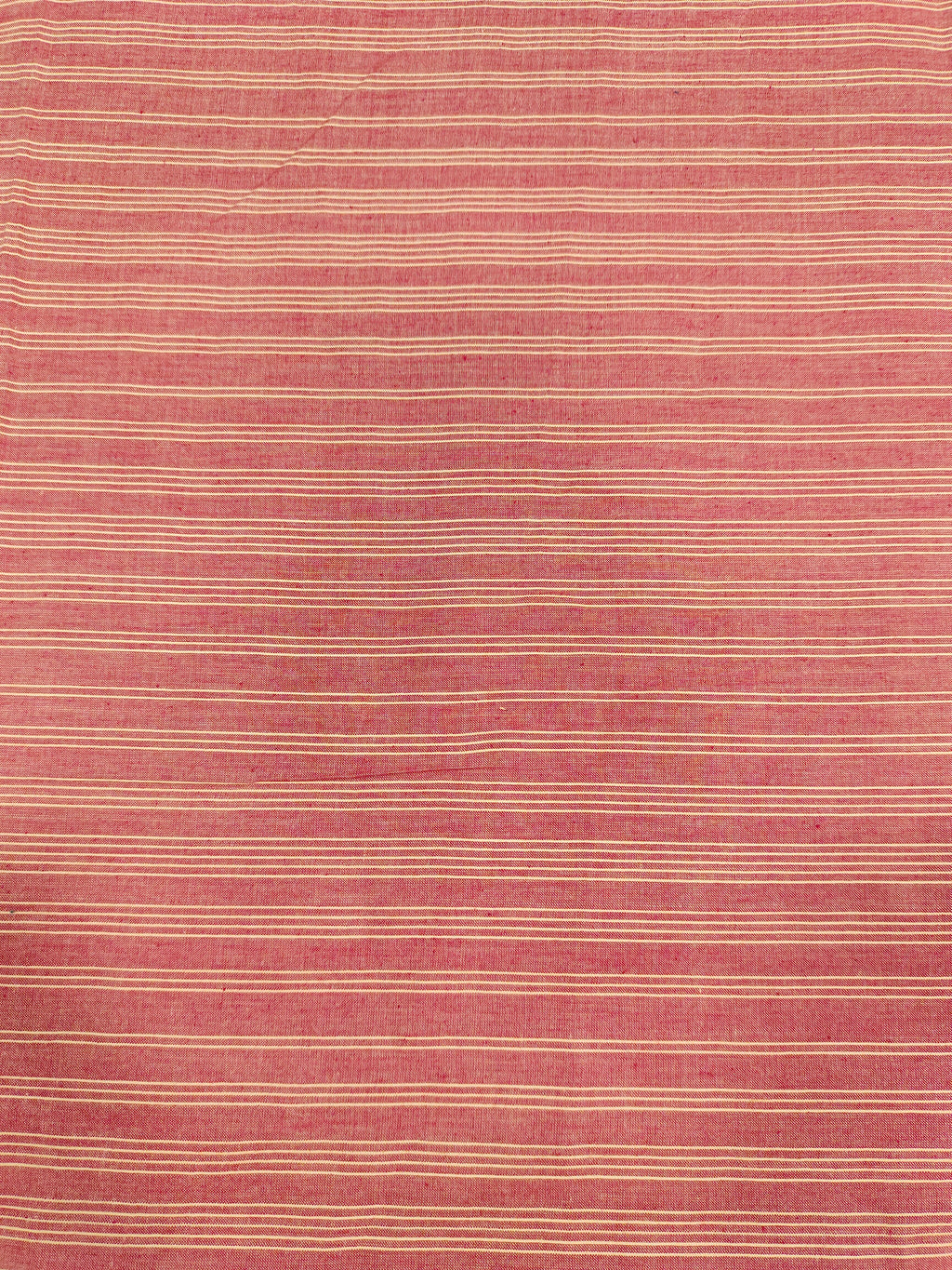 Tomato cotton dobby stripes
