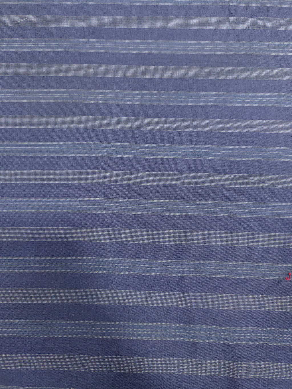 Cotton dobby dark grey stripes