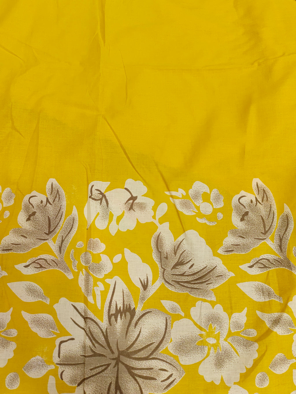 Jaipur cotton daman print yellow color