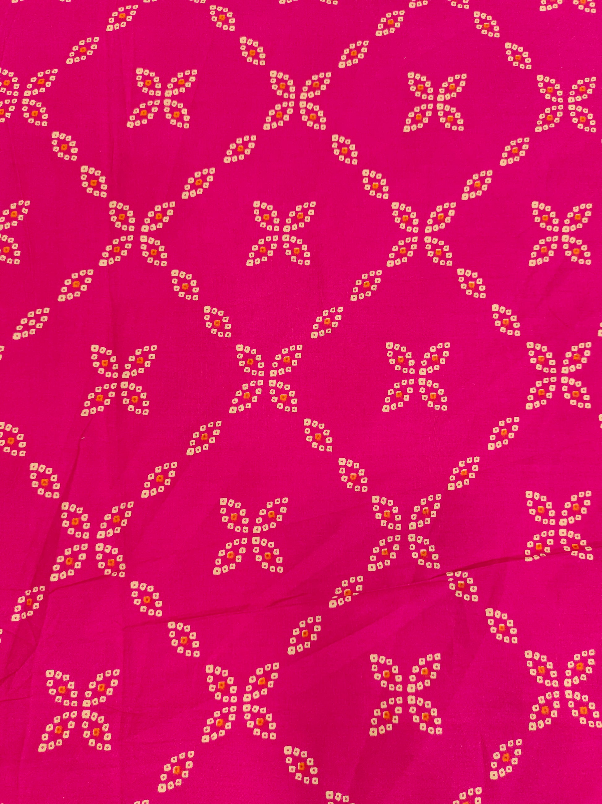 Rani cotton screen print fabric