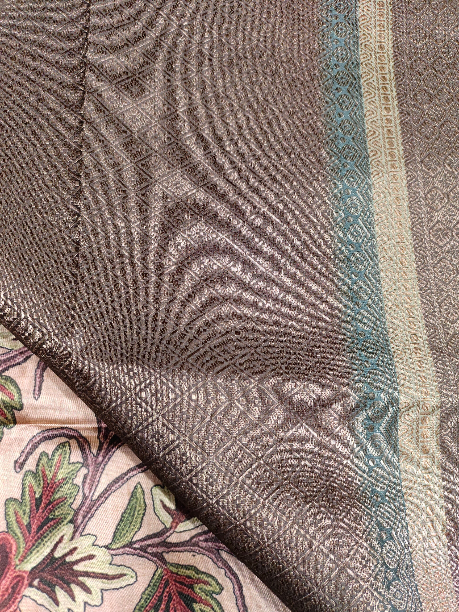 Diya silk butti rich pallu
