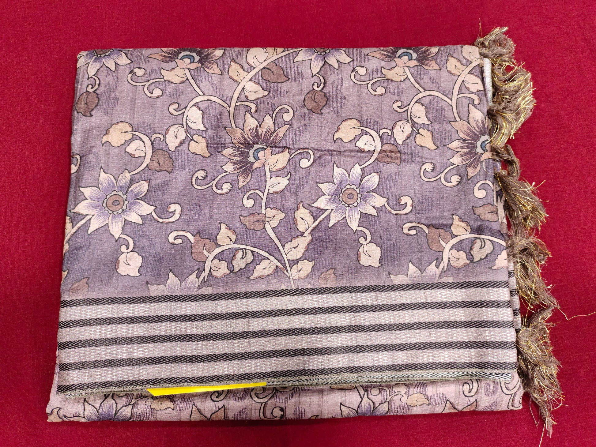 Sawan ajrak light brown color