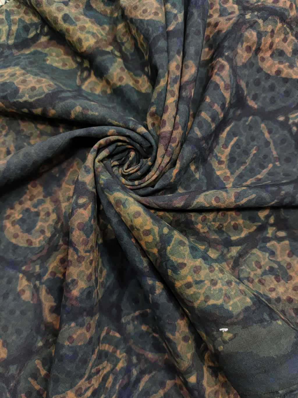 Indigo daboo with 3 color print