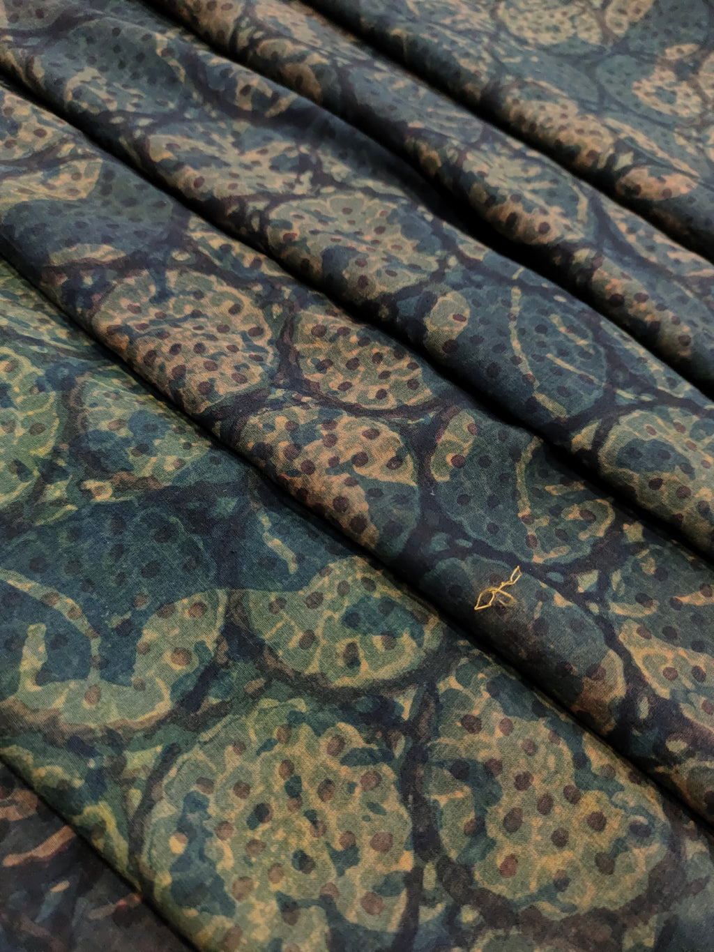 Indigo daboo with 3 color print