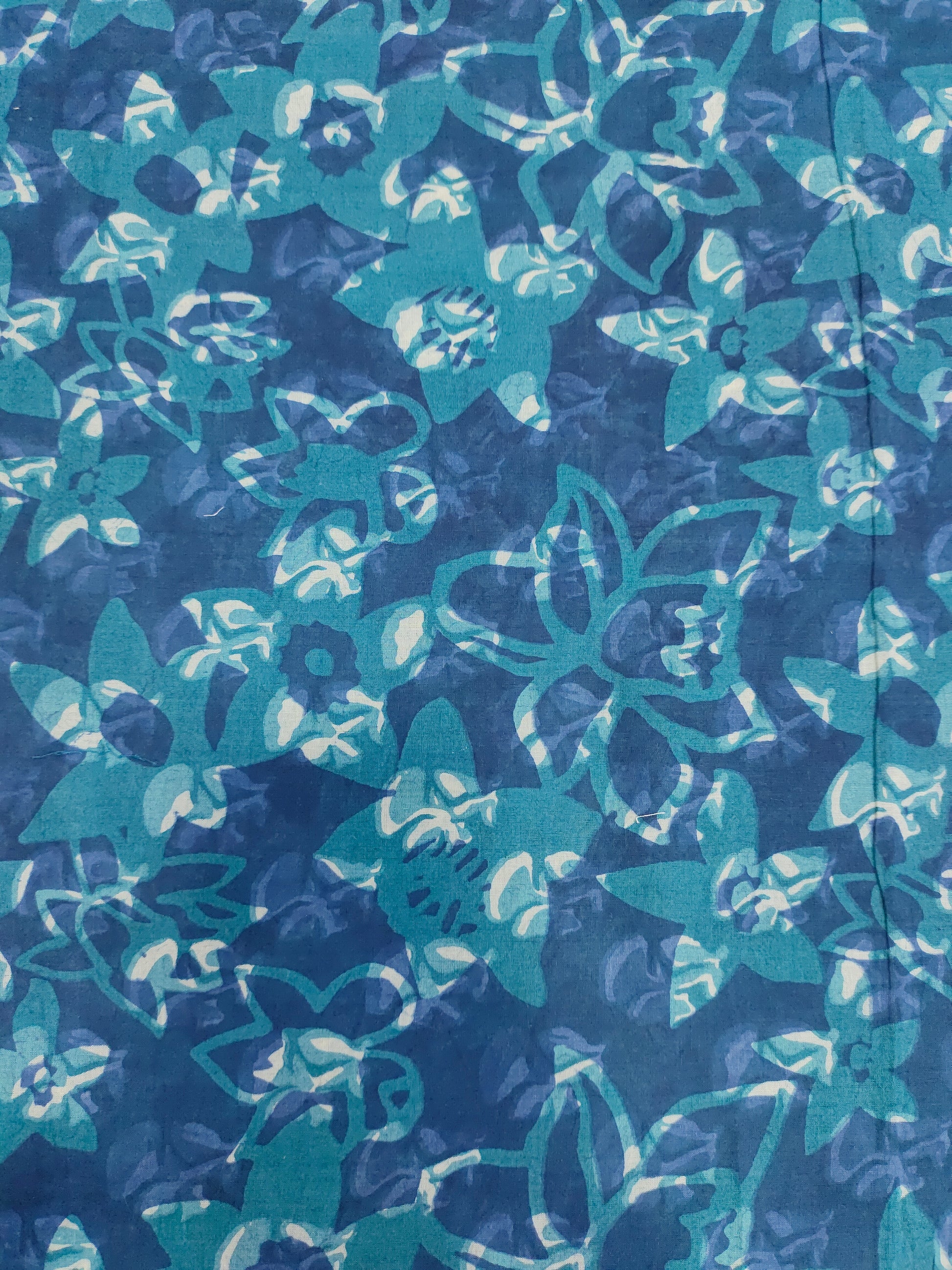 Indigo daboo with 2 color print