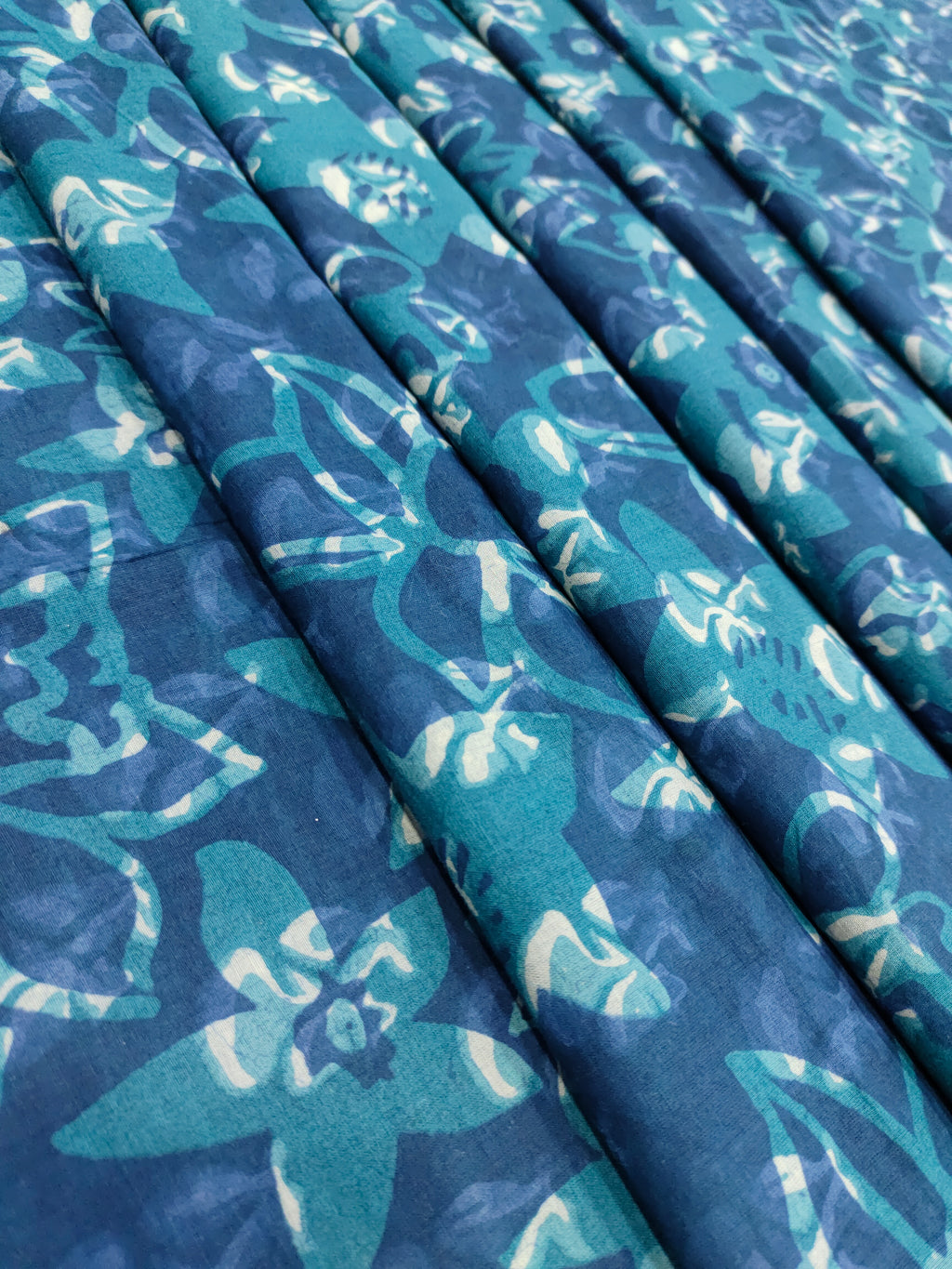 Indigo daboo with 2 color print