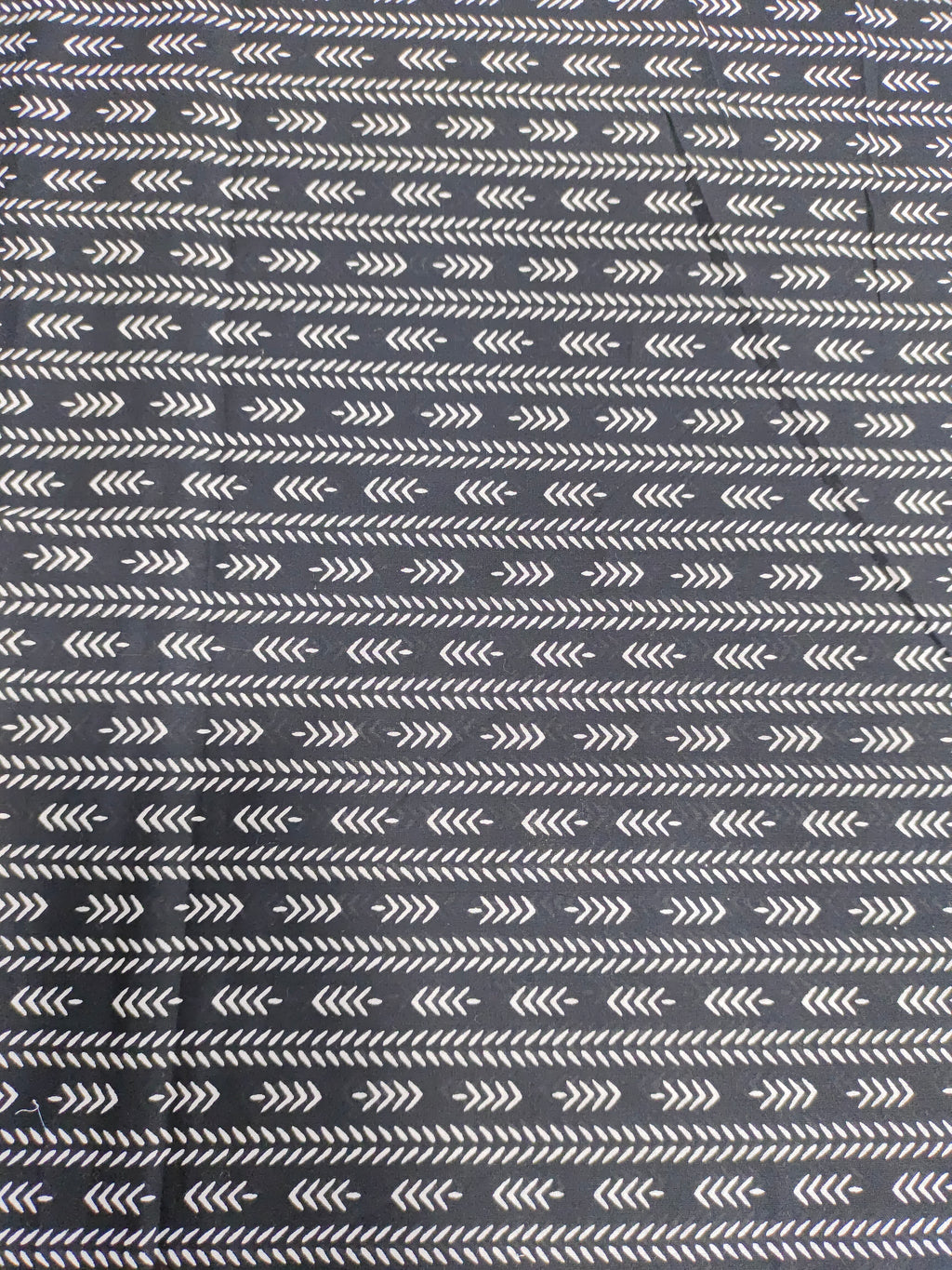 Black and white stripes print