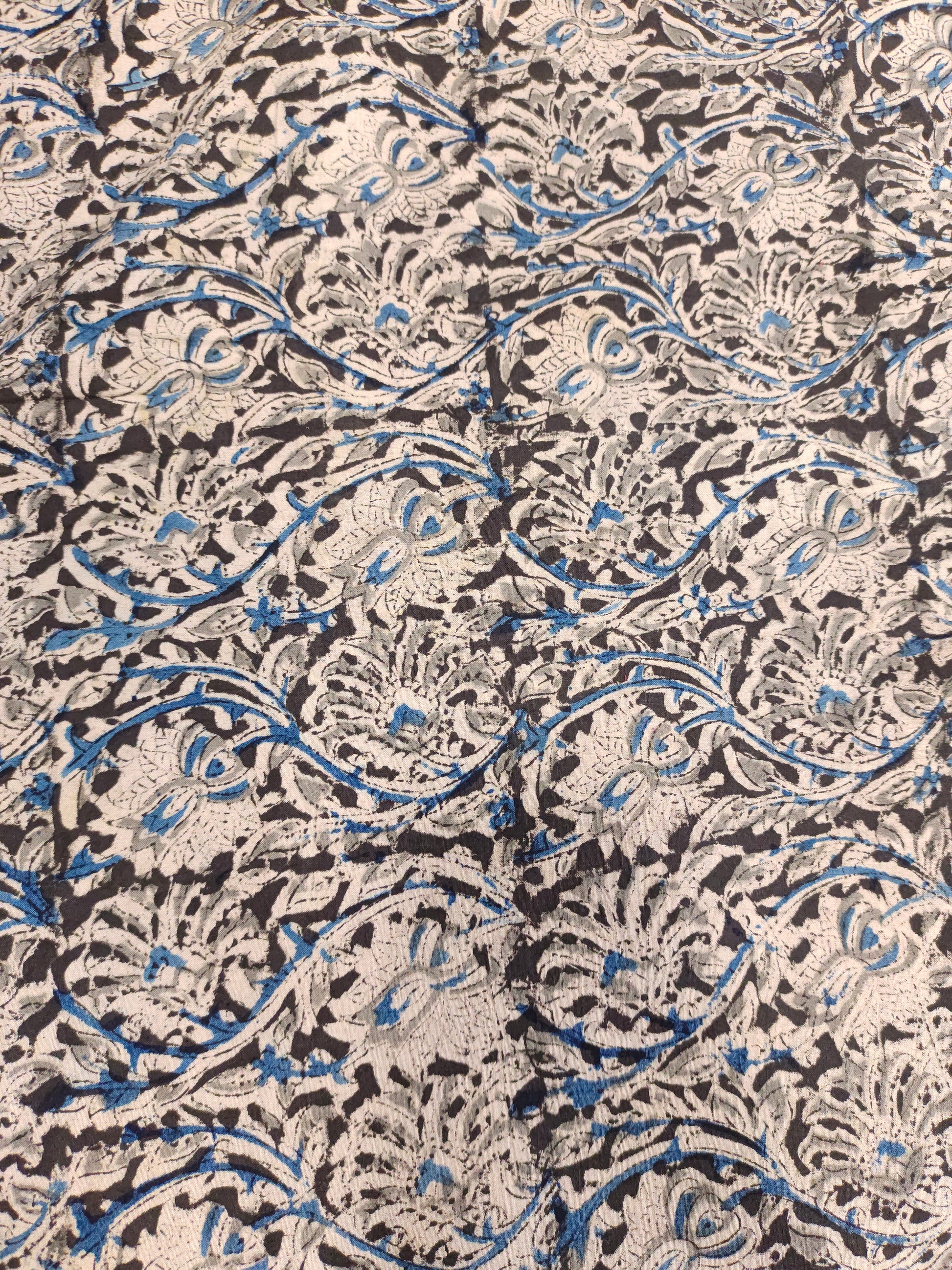 Jaipur cotton black kalamkari