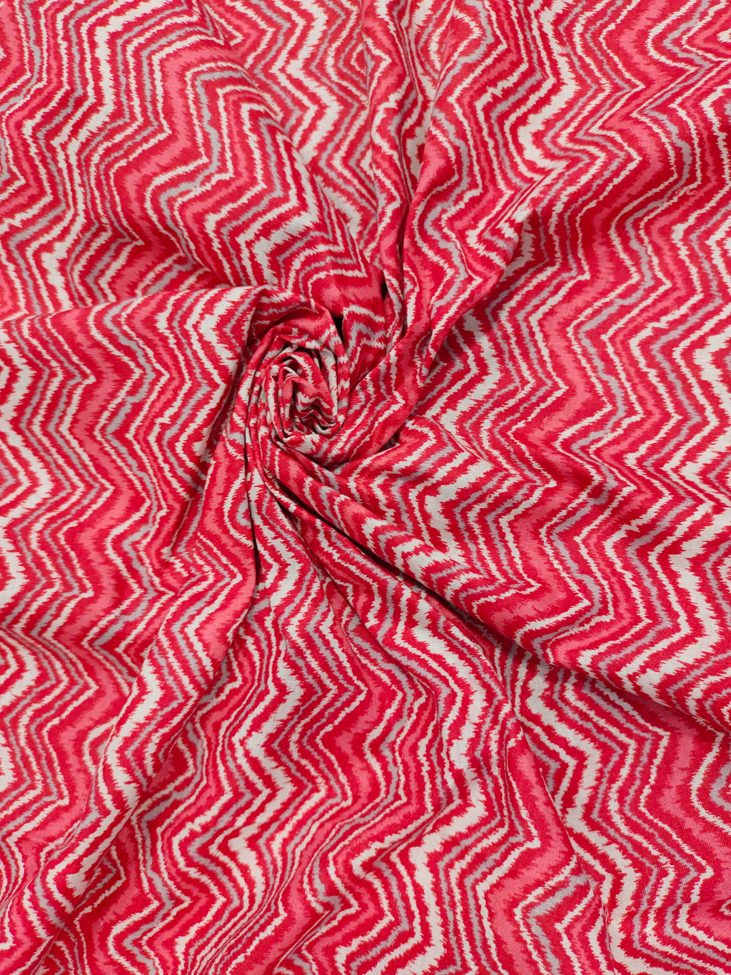 Cotton mill print rick rackred and other colors.