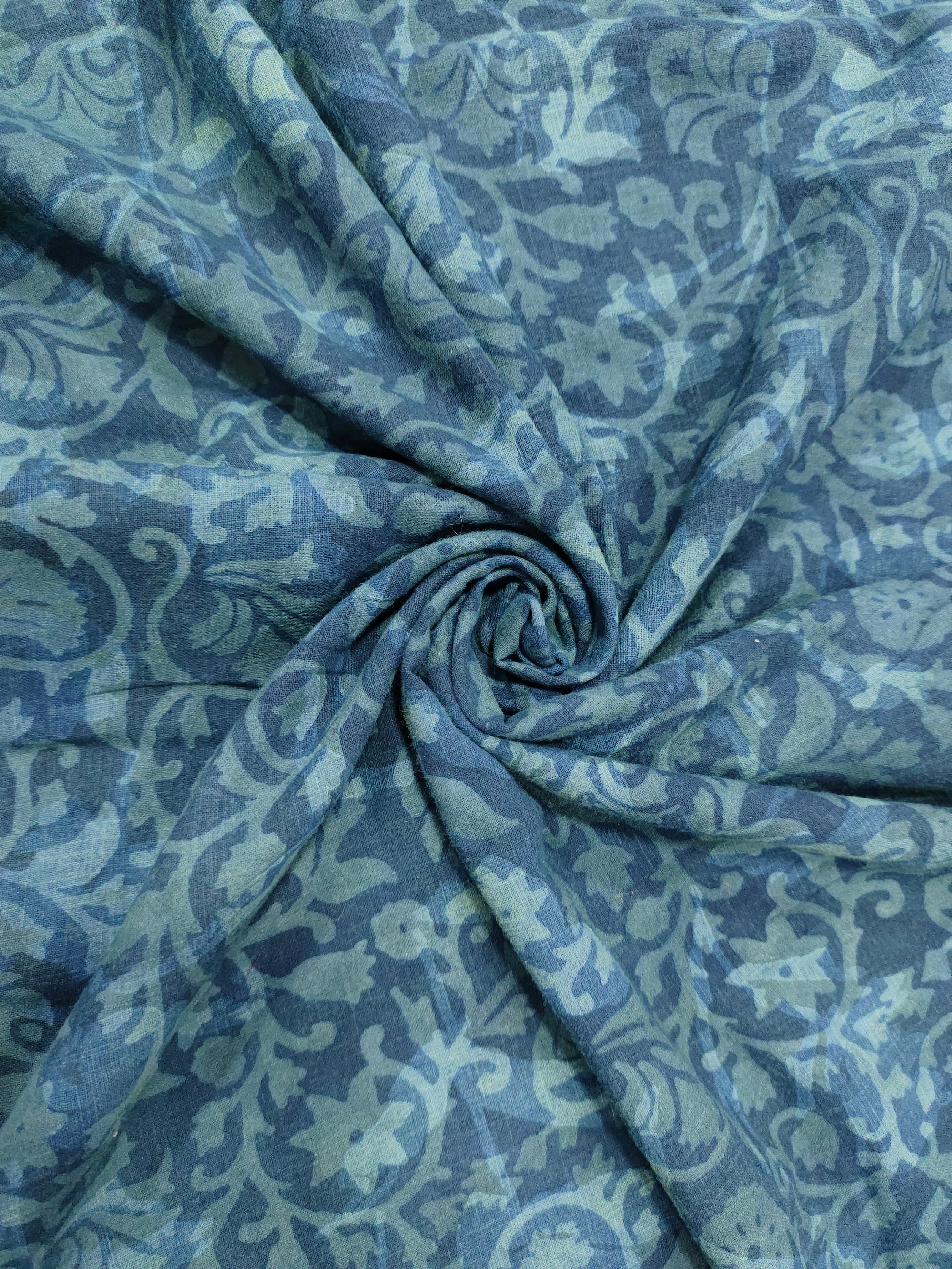 Indigo multi daboo in blue color