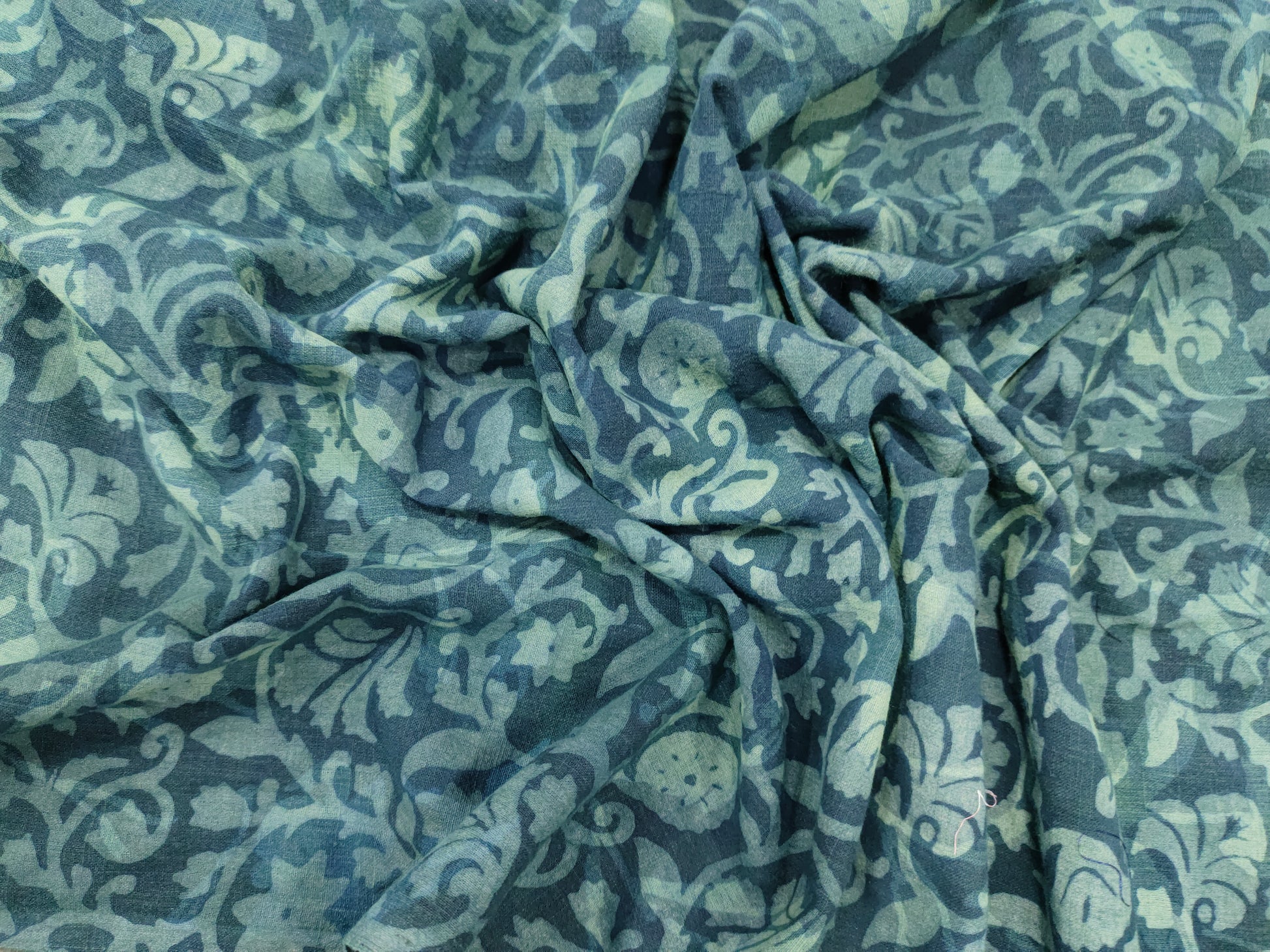 Indigo daboo in peacock green color