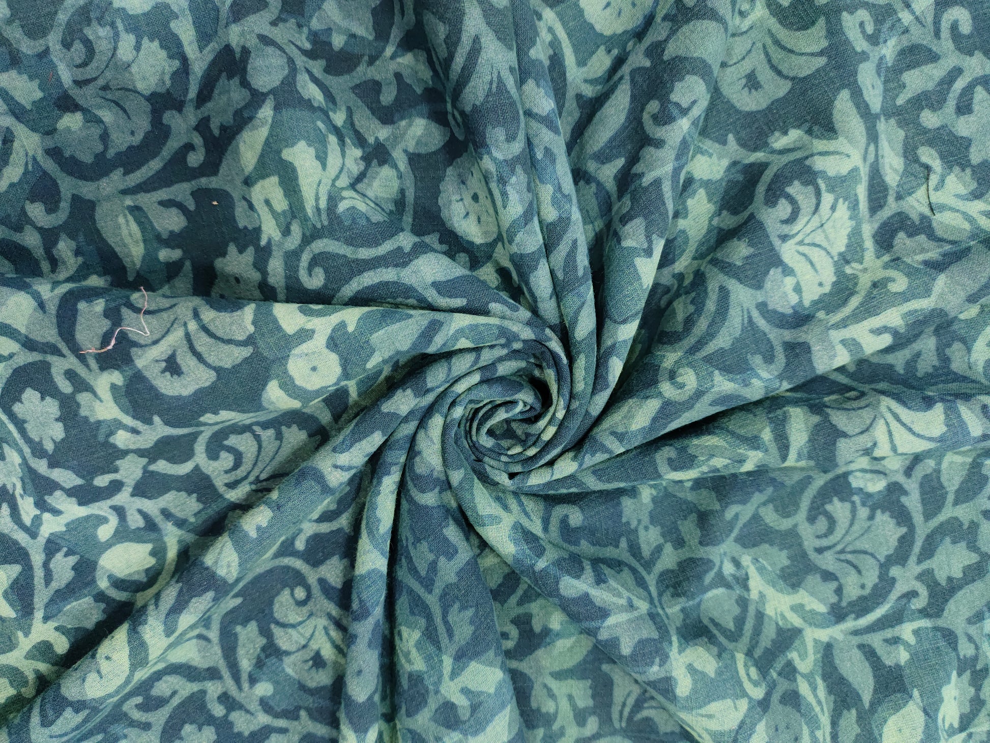 Indigo daboo in peacock green color